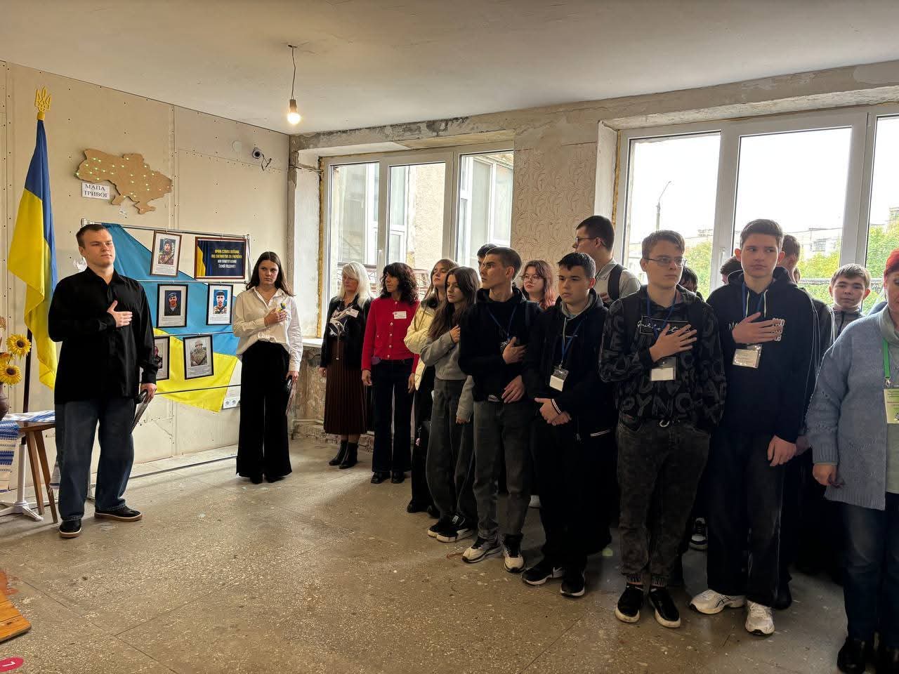 Лінійка-реквієм  до Дня захисників та захисниць України