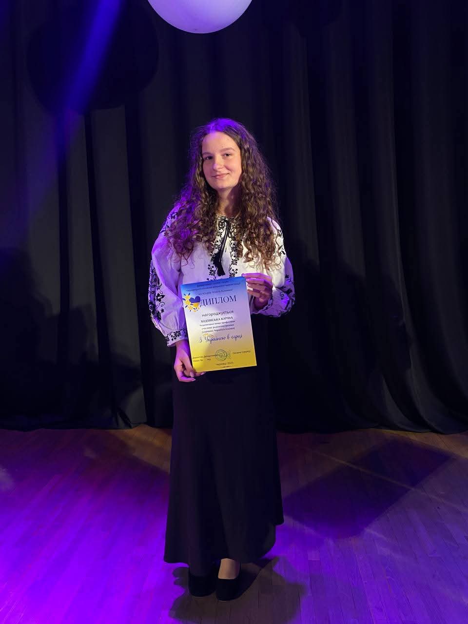 Участь в обласному фестивалі-конкурсі патріотичної пісні “З Україною в серці”!