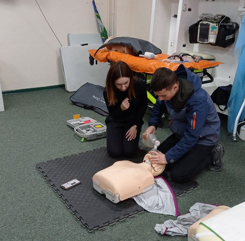 Безпека — понад усе! Навчання з першої домедичної допомоги!